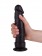 Крупный чёрный фаллоимитатор без мошонки - 20,5 см. - LOVETOY (А-Полимер) купить с доставкой в интернет-магазине Orgasmix в Иваново Крупный чёрный фаллоимитатор без мошонки - 20,5 см. - LOVETOY (А-Полимер)