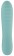 Аквамариновый мини-вибратор Straight Vibrator - 16,4 см. - Orion