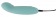 Аквамариновый мини-вибратор Cuties G-Spot Vibrator - 15,5 см. - Orion