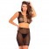 Эротический полупрозрачный комплект Back Story Skirt and Top 2-Piece Set - Rene Rofe купить с доставкой