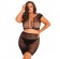 Эротический полупрозрачный комплект plus size Back Story Skirt and Top 2-Piece Set - Rene Rofe купить с доставкой