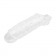 Прозрачная насадка на пенис с подхватом Mighty Sleeve With Ball Loop - 22 см. - Chisa - в Иваново купить с доставкой