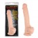Телесный фаллоимитатор на присоске Rocking Rod - 25,5 см. - Chisa