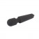 Черный жезловый вибратор Wacko Touch Massager - 20,3 см. - Chisa
