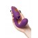 Фиолетовый вибромассажер с клиторальной стимуляцией Megam - ToyFa купить в Иваново с доставкой в Orgasmix.ru Фиолетовый вибромассажер с клиторальной стимуляцией Megam - ToyFa