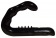 Чёрный стимулятор простаты Ebony Prostate Massager - NMC - в Иваново купить с доставкой
