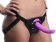 Лиловый поясной страпон Navigator Silicone G-Spot Dildo with Harness - 17,8 см. - XR Brands - купить с доставкой в Иваново
