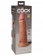 Карамельный вибратор-реалистик 8 Vibrating Silicone Dual Density Cock - 22 см. - Pipedream купить в Иваново с доставкой в Orgasmix.ru Карамельный вибратор-реалистик 8 Vibrating Silicone Dual Density Cock - 22 см. - Pipedream