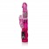 Розовый вибромассажер Petite Jack Rabbit - 24 см. - California Exotic Novelties