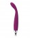 Фиолетовый вибратор Cici Violet с гнущейся головкой - 18,2 см. - Svakom