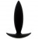 Чёрная мини-пробка для анальной стимуляции BOOTYFUL ANAL PLUG XTRA SMALL BLACK - 9 см. - Dream Toys в Иваново Чёрная мини-пробка для анальной стимуляции BOOTYFUL ANAL PLUG XTRA SMALL BLACK - 9 см. - Dream Toys